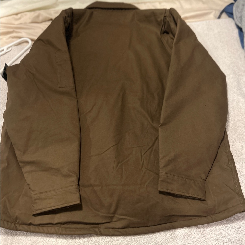 Dickies Dark Brown Shirt Jacket - Picture 4 of 5